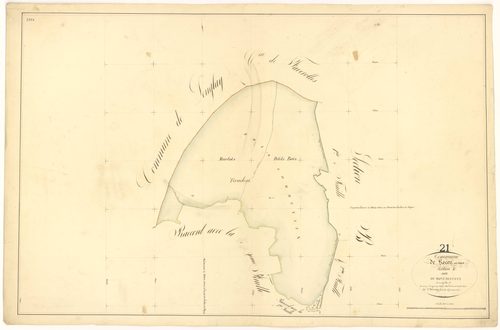 Recey-sur-Ource - Section A3 - 3 P PLAN 519/4