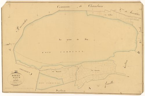 Recey-sur-Ource - Section B1 - 3 P PLAN 519/5