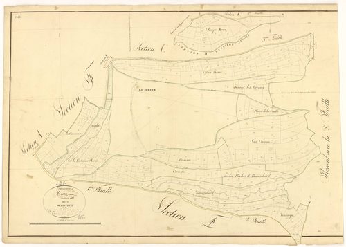 Recey-sur-Ource - Section D1 - 3 P PLAN 519/11