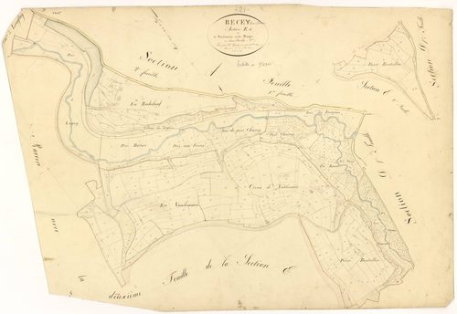 Recey-sur-Ource - Section E1 - 3 P PLAN 519/13