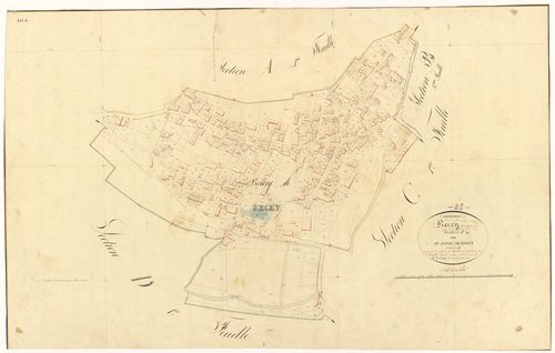 Recey-sur-Ource - Section F - 3 P PLAN 519/15