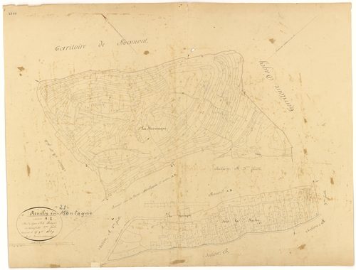 Remilly-en-Montagne - Section A2 - 3 P PLAN 520/3