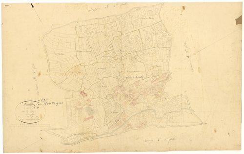 Remilly-en-Montagne - Section B - 3 P PLAN 520/5