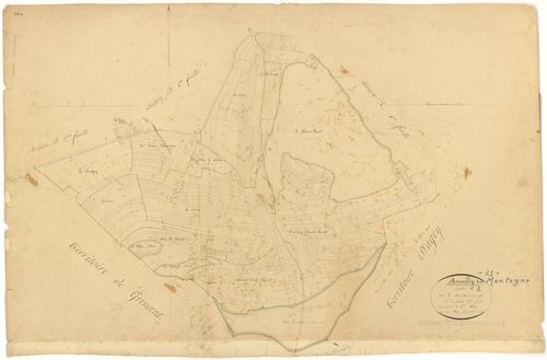 Remilly-en-Montagne - Section C2 - 3 P PLAN 520/7