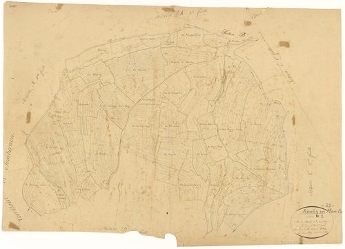 Remilly-en-Montagne - Section D1 - 3 P PLAN 520/8