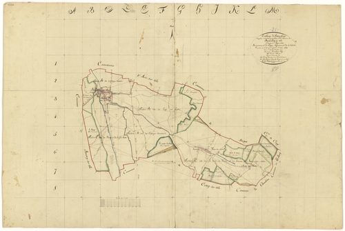 Remilly-sur-Tille - Tableau d'assemblage - 3 P PLAN 521/1