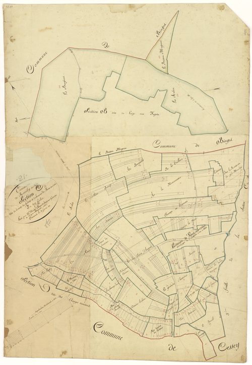 Remilly-sur-Tille - Section C1 - 3 P PLAN 521/4
