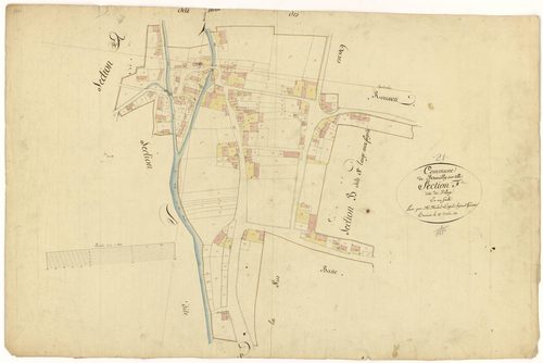 Remilly-sur-Tille - Section F - 3 P PLAN 521/9