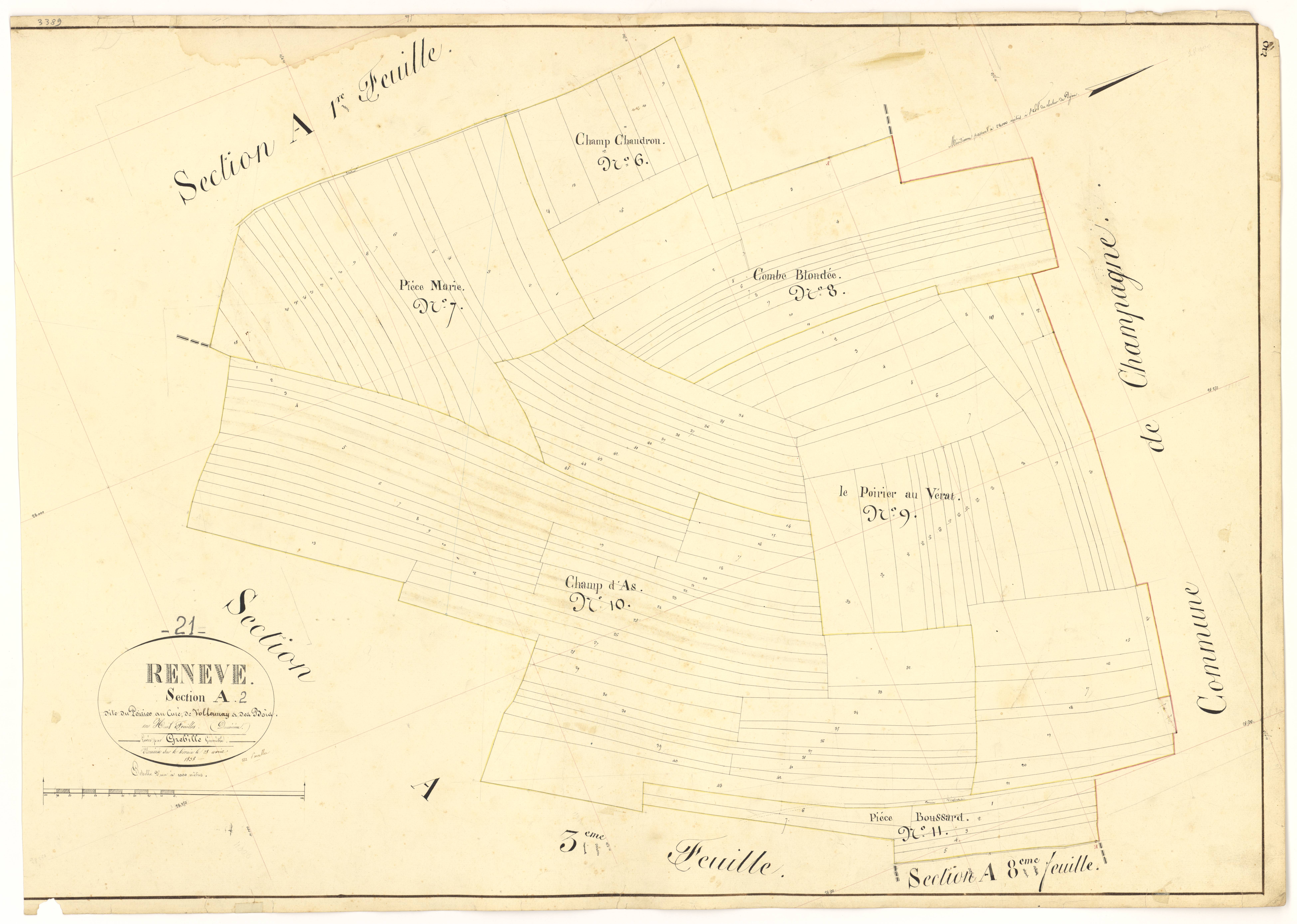 Renève - Section A2 - 3 P PLAN 522/4