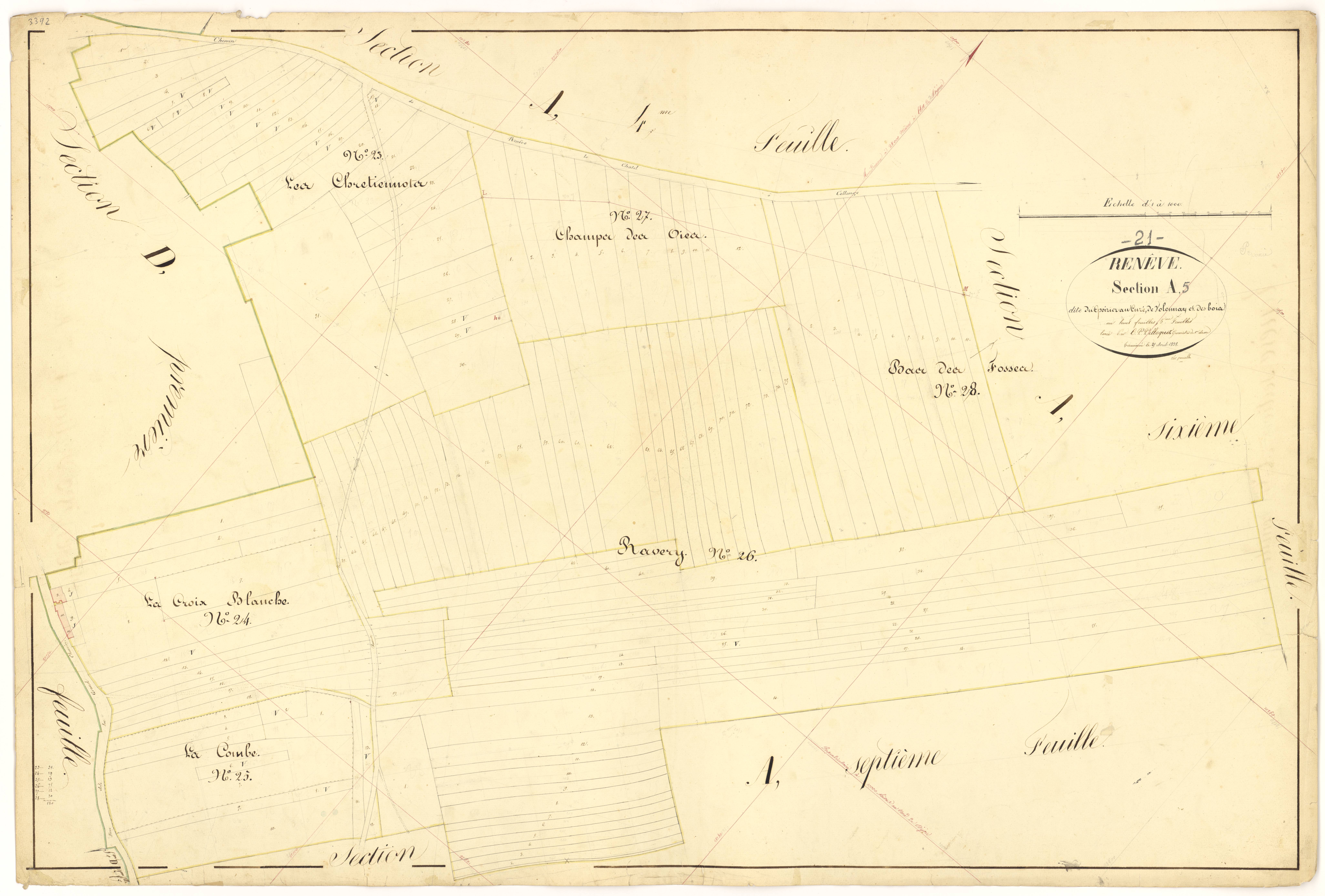 Renève - Section A5 - 3 P PLAN 522/7