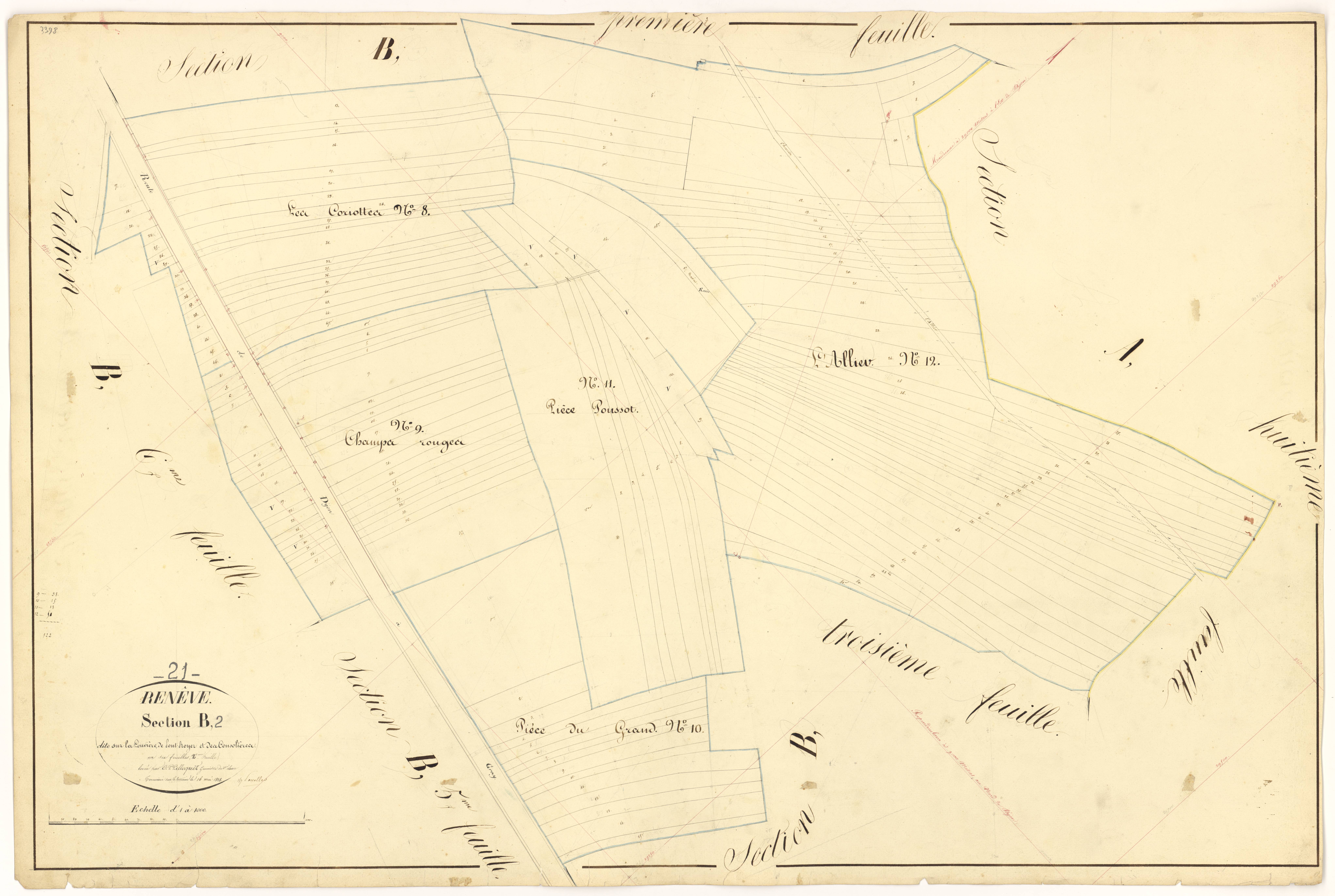 Renève - Section B2 - 3 P PLAN 522/13