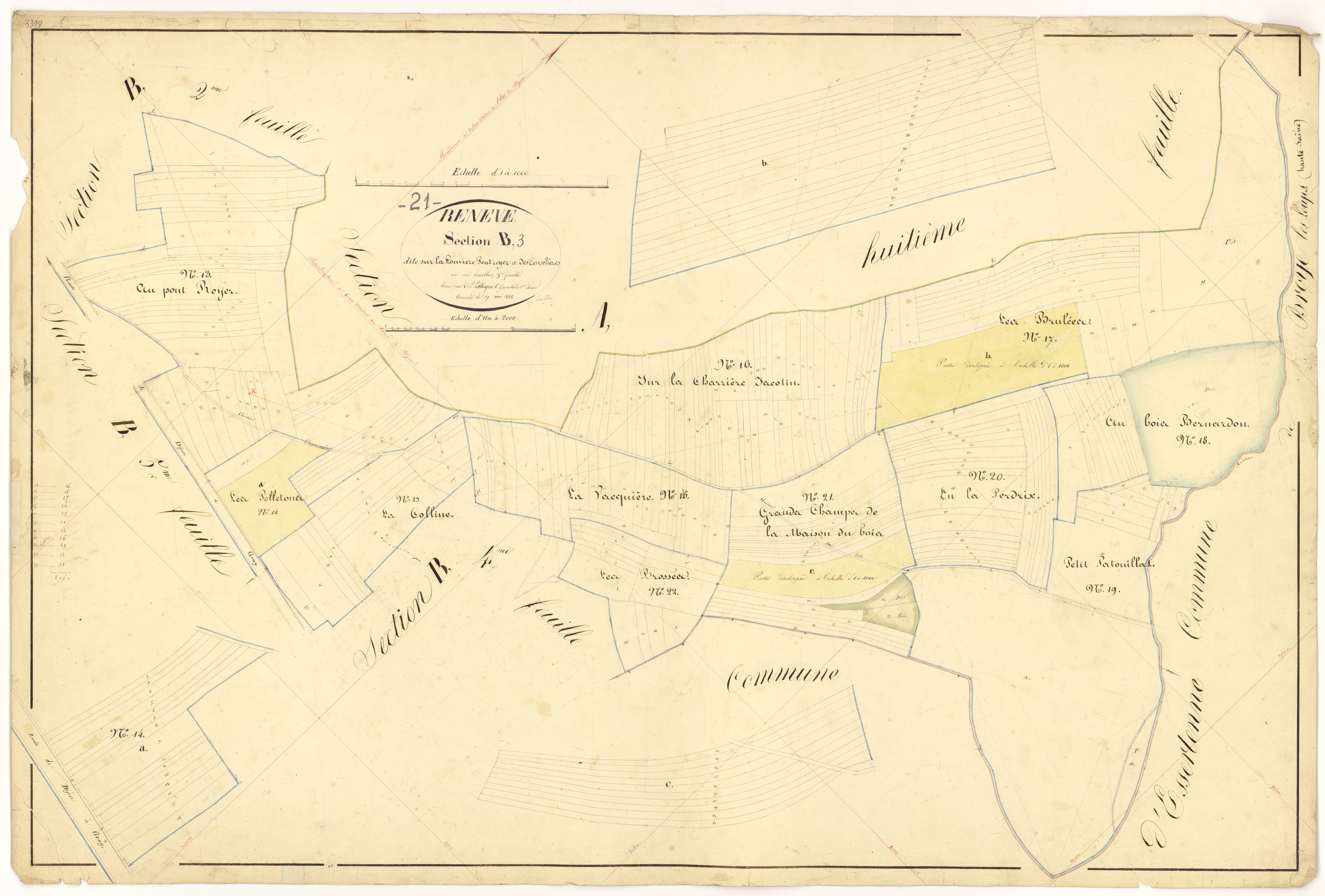 Renève - Section B3 - 3 P PLAN 522/14