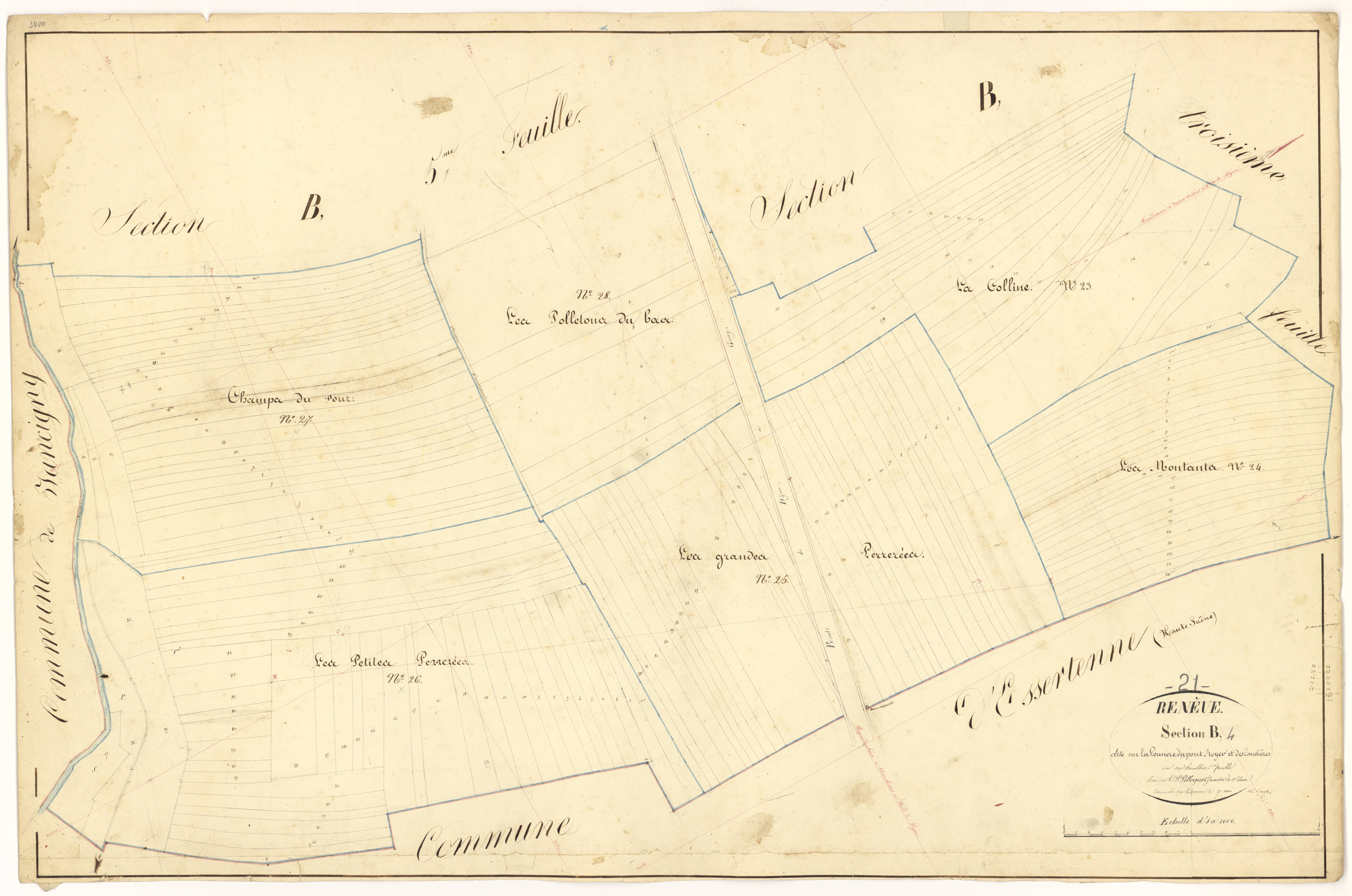 Renève - Section B4 - 3 P PLAN 522/15