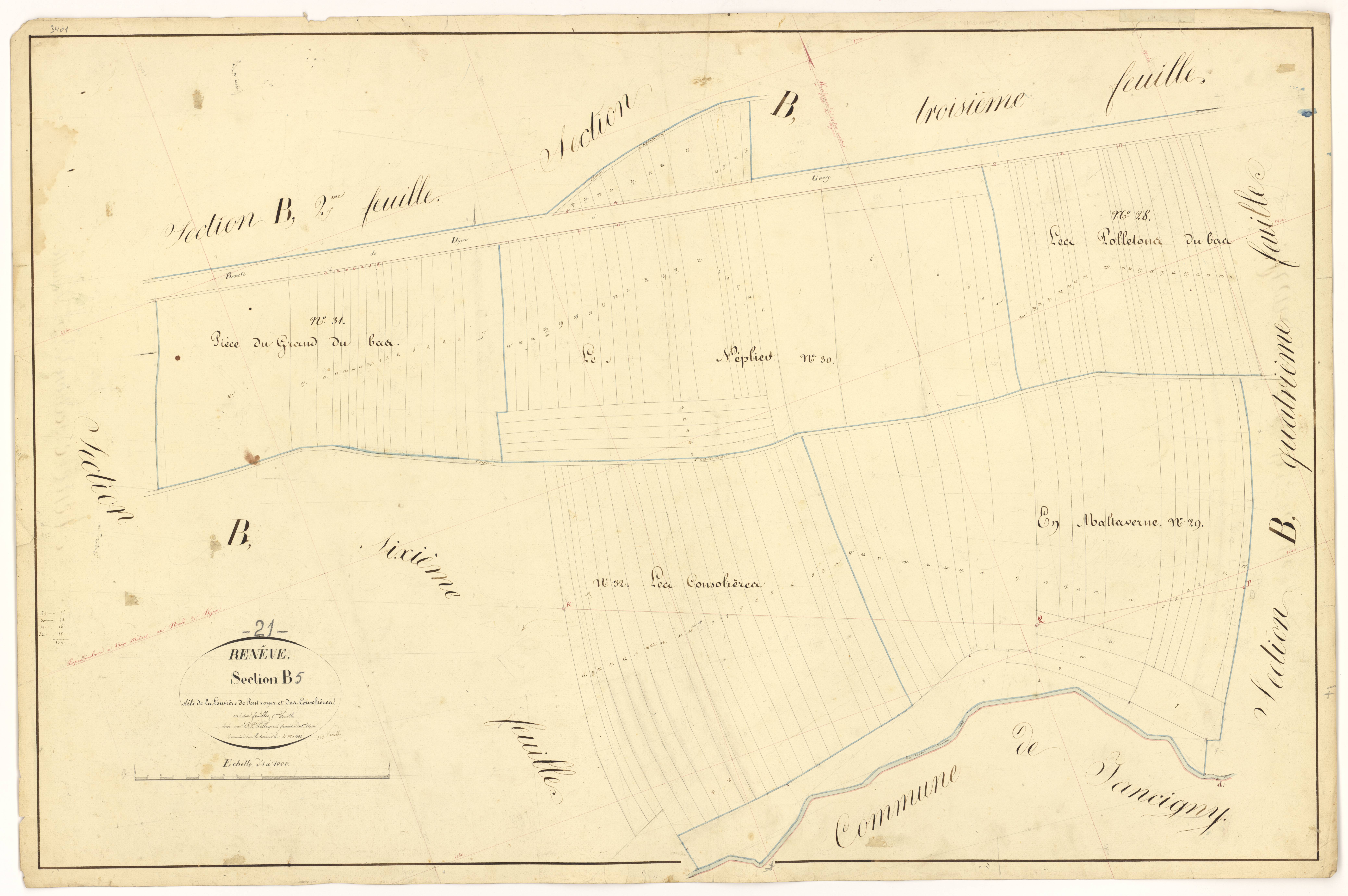 Renève - Section B5 - 3 P PLAN 522/16