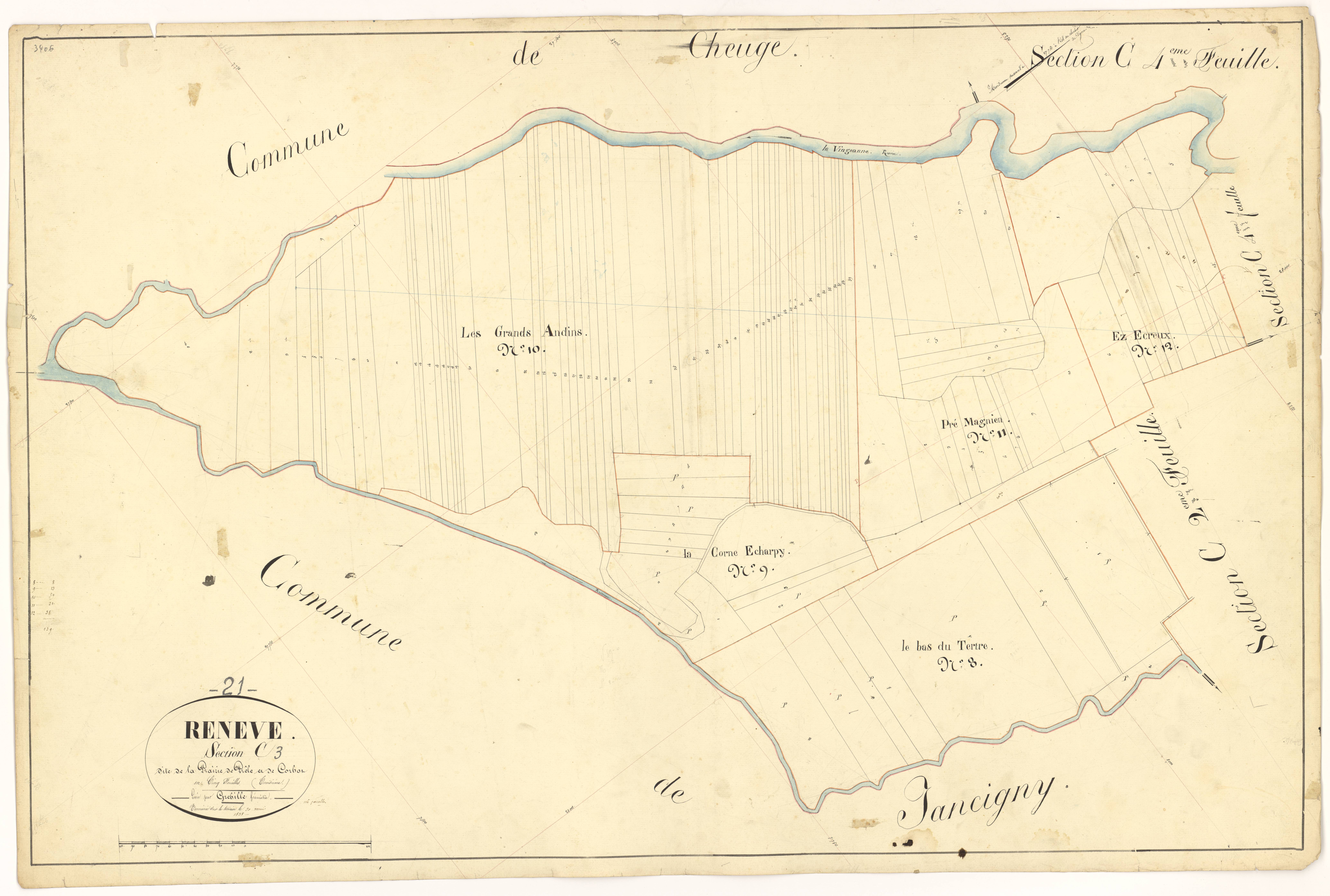 Renève - Section C3 - 3 P PLAN 522/21
