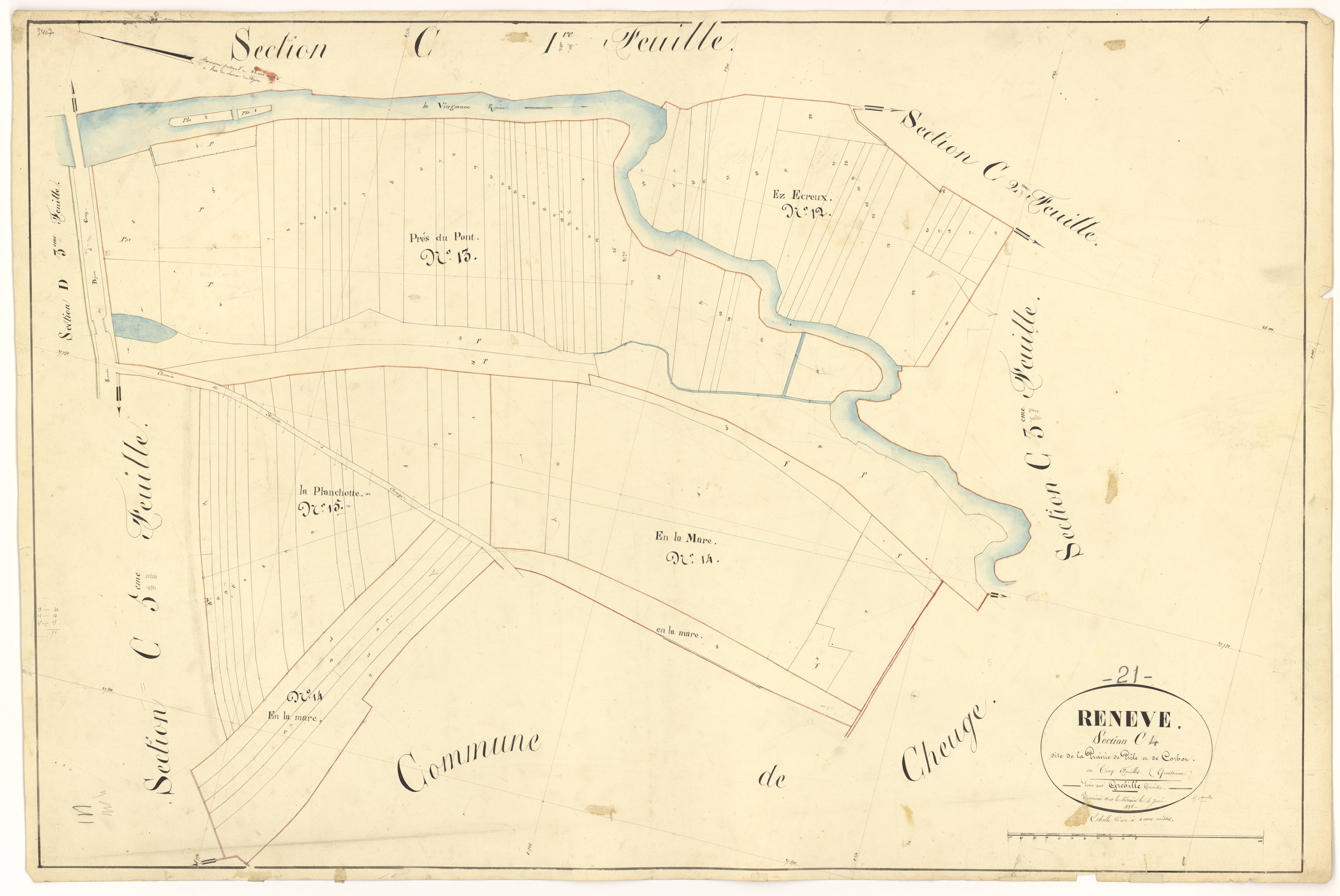Renève - Section C4 - 3 P PLAN 522/22