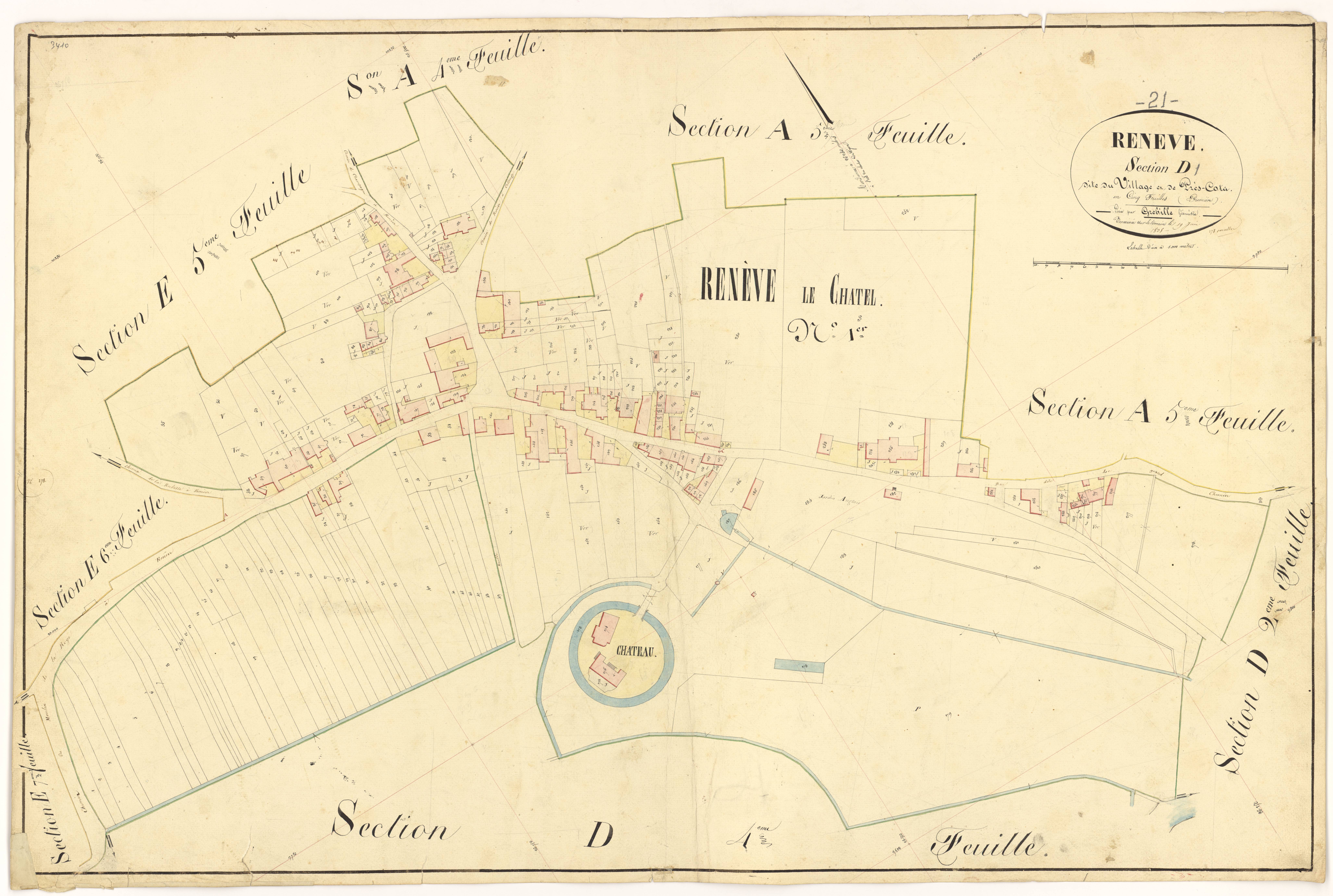 Renève - Section D1 - 3 P PLAN 522/25