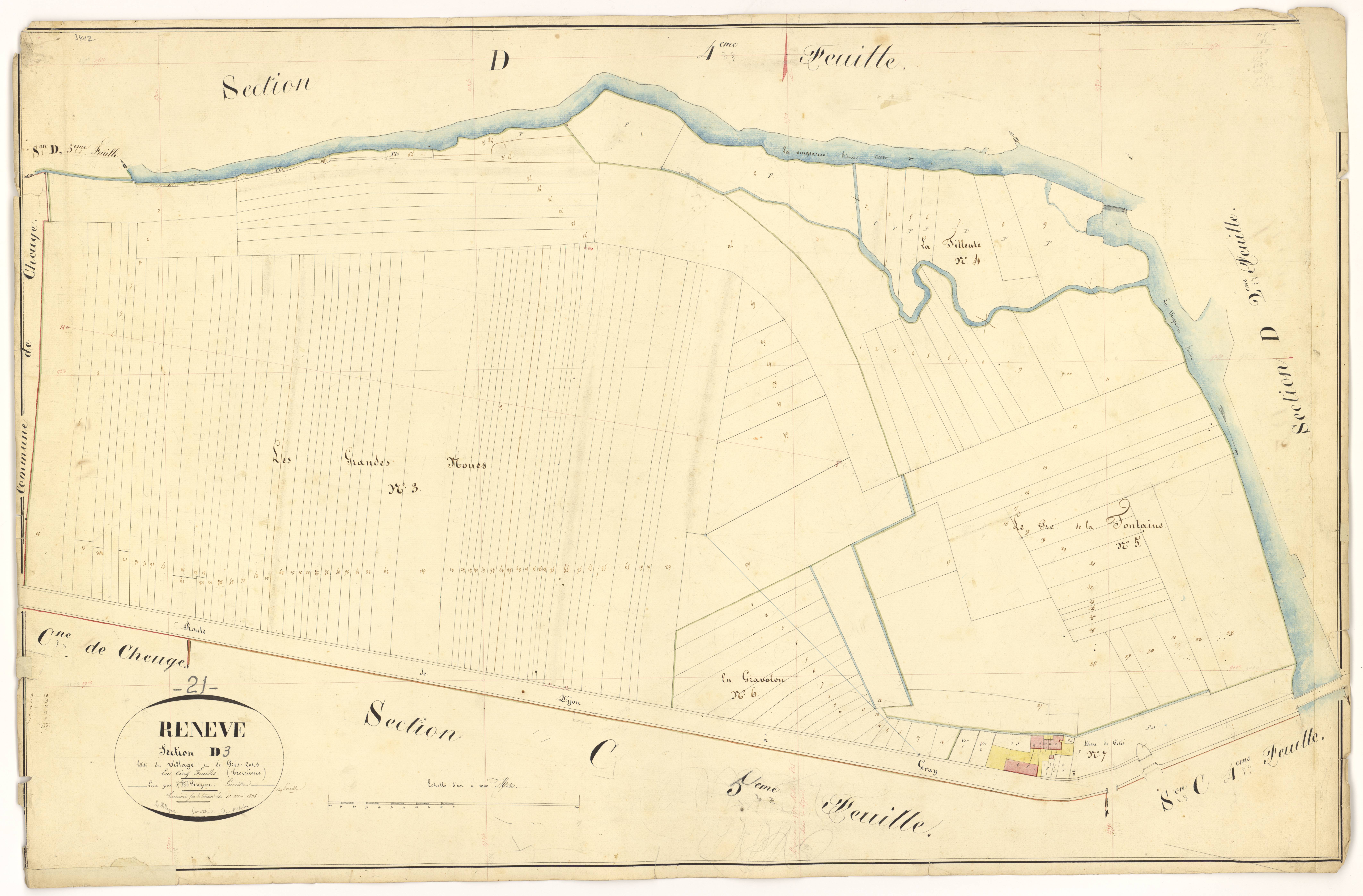 Renève - Section D3 - 3 P PLAN 522/27