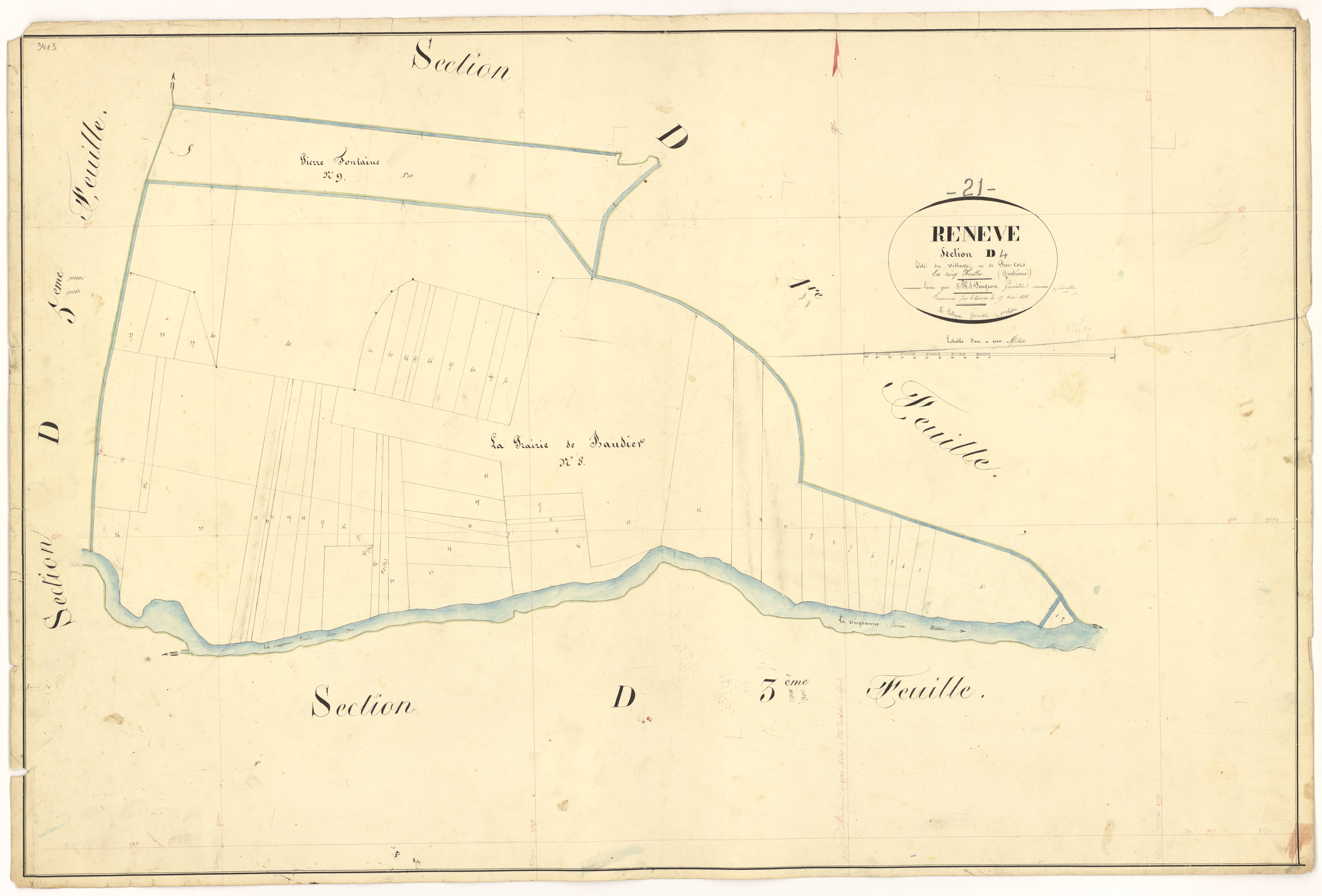 Renève - Section D4 - 3 P PLAN 522/28
