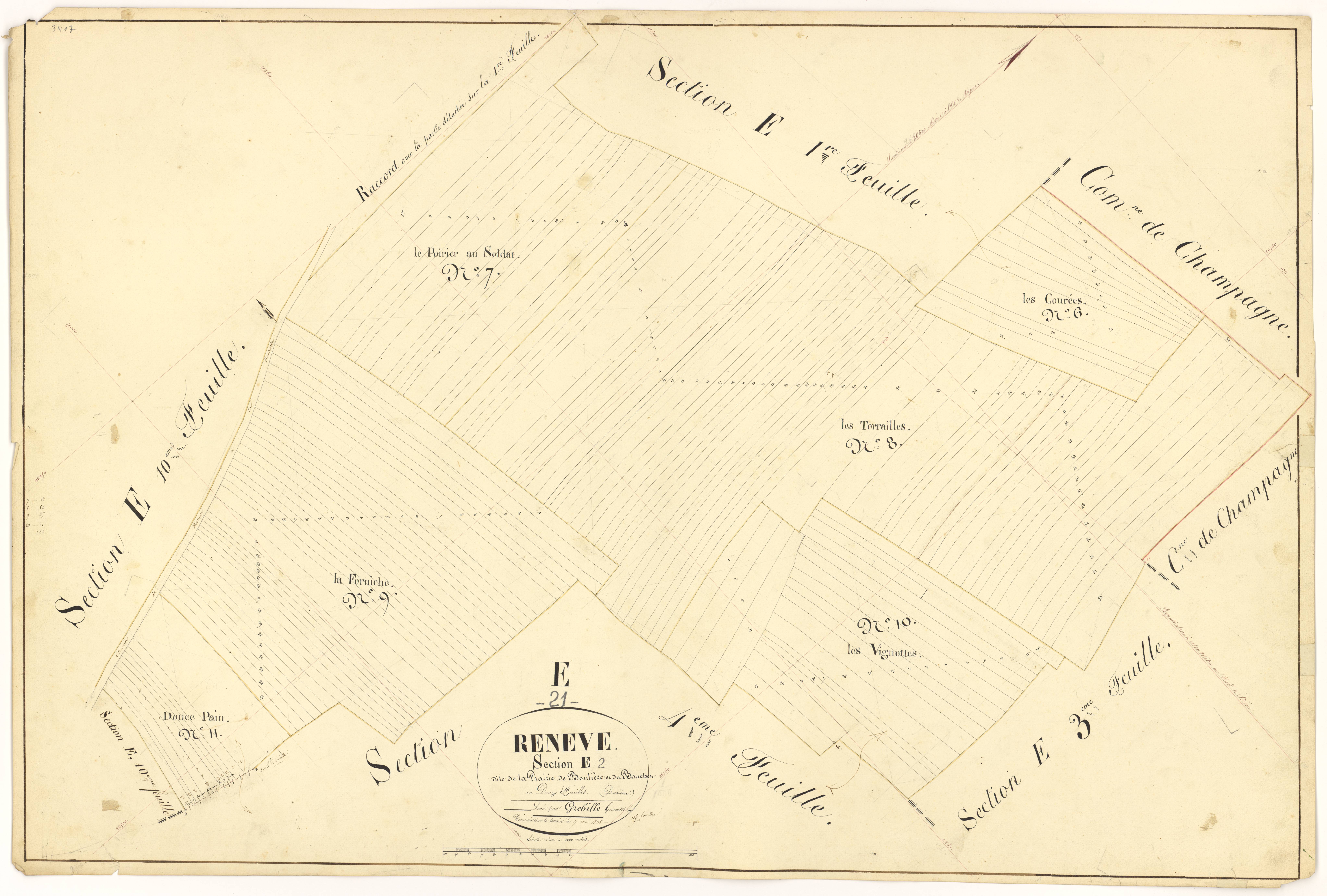 Renève - Section E2 - 3 P PLAN 522/32
