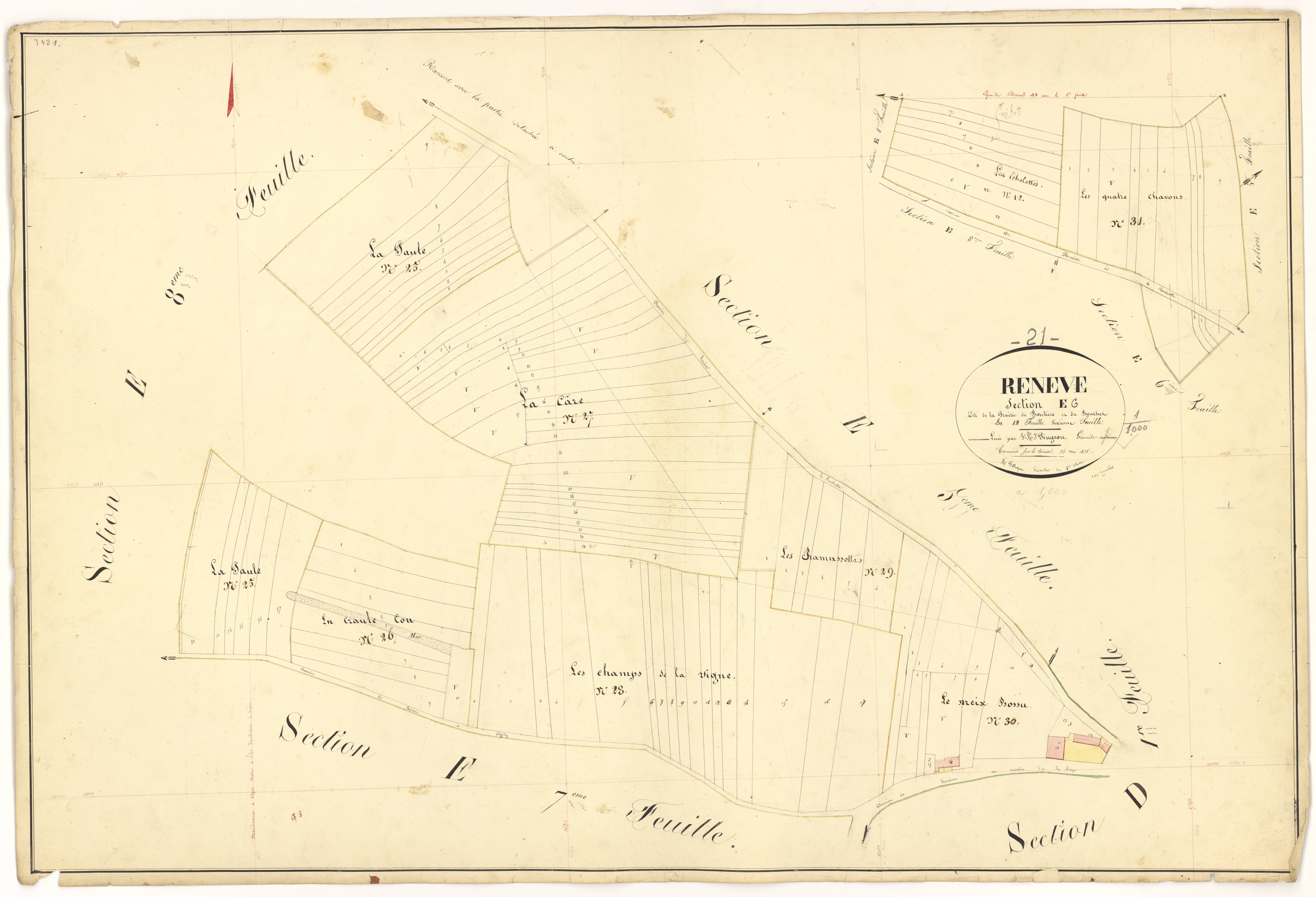 Renève - Section E6 - 3 P PLAN 522/36