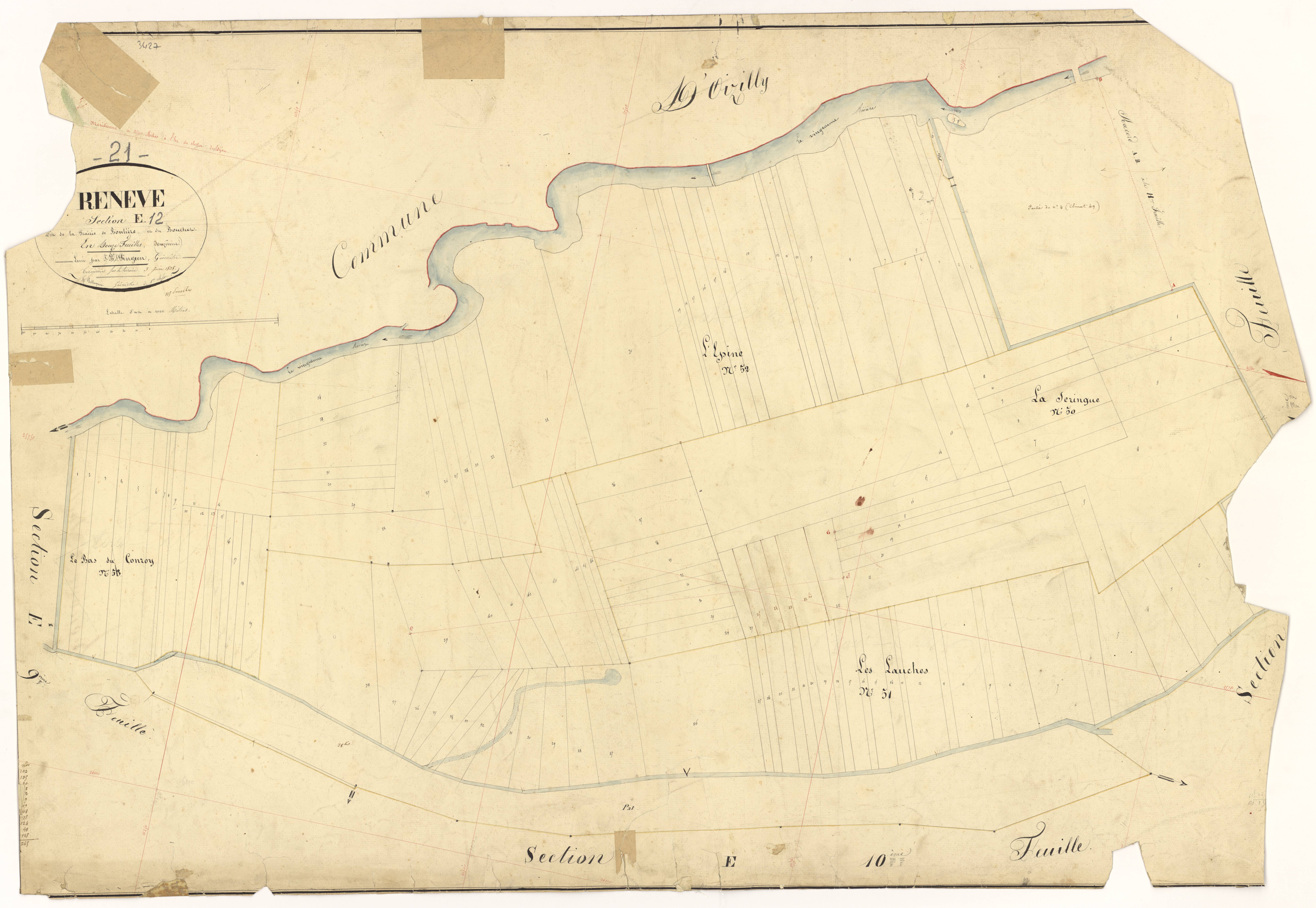 Renève - Section E12 - 3 P PLAN 522/42