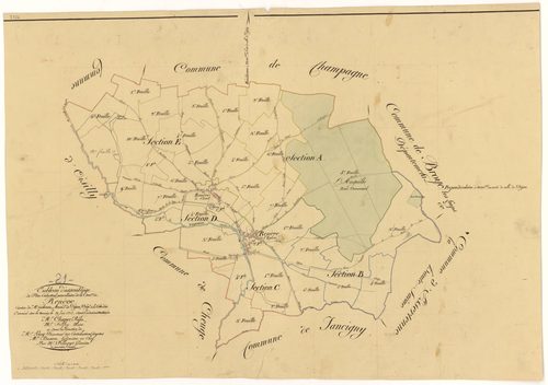 Renève - Tableau d'assemblage - 3 P PLAN 522/1