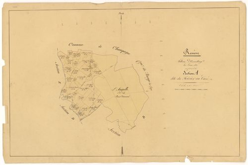 Renève - Section A (tableau d'assemblage) - 3 P PLAN 522/2