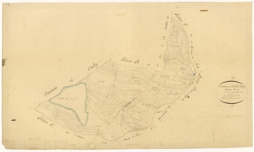 Reulle-Vergy - Section A - 3 P PLAN 523/2