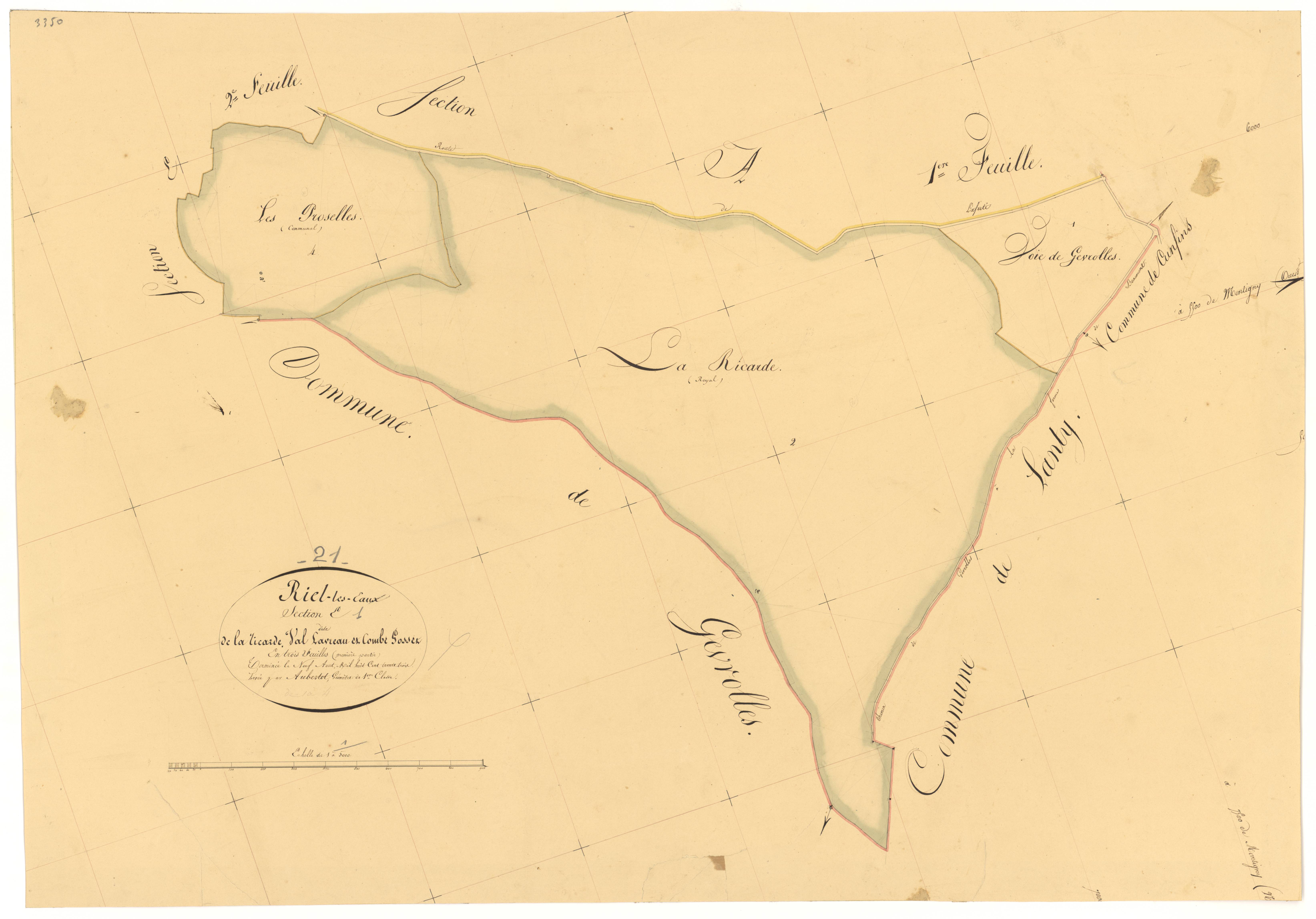 Riel-les-Eaux - Section E1 - 3 P PLAN 524/15