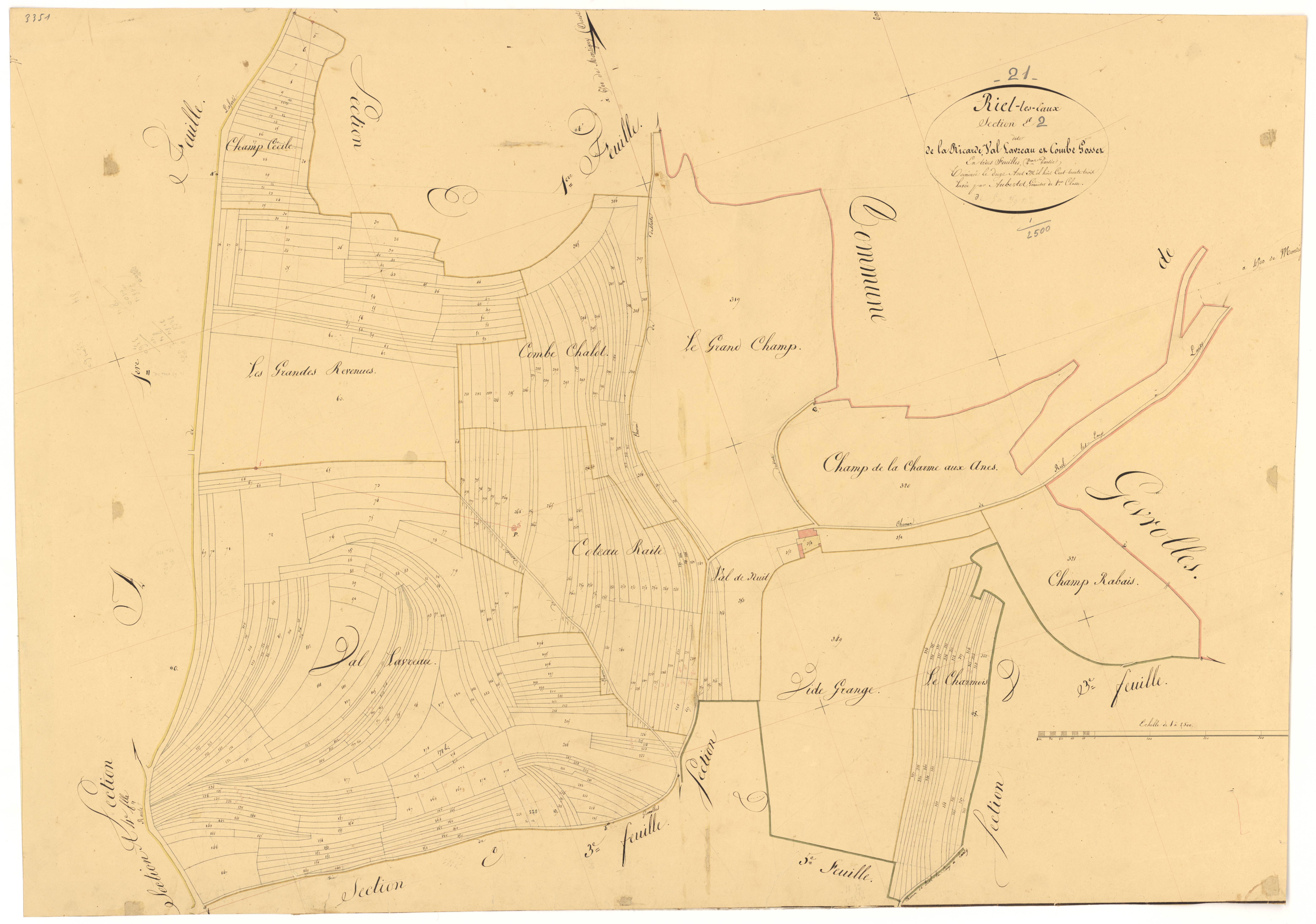 Riel-les-Eaux - Section E2 - 3 P PLAN 524/16