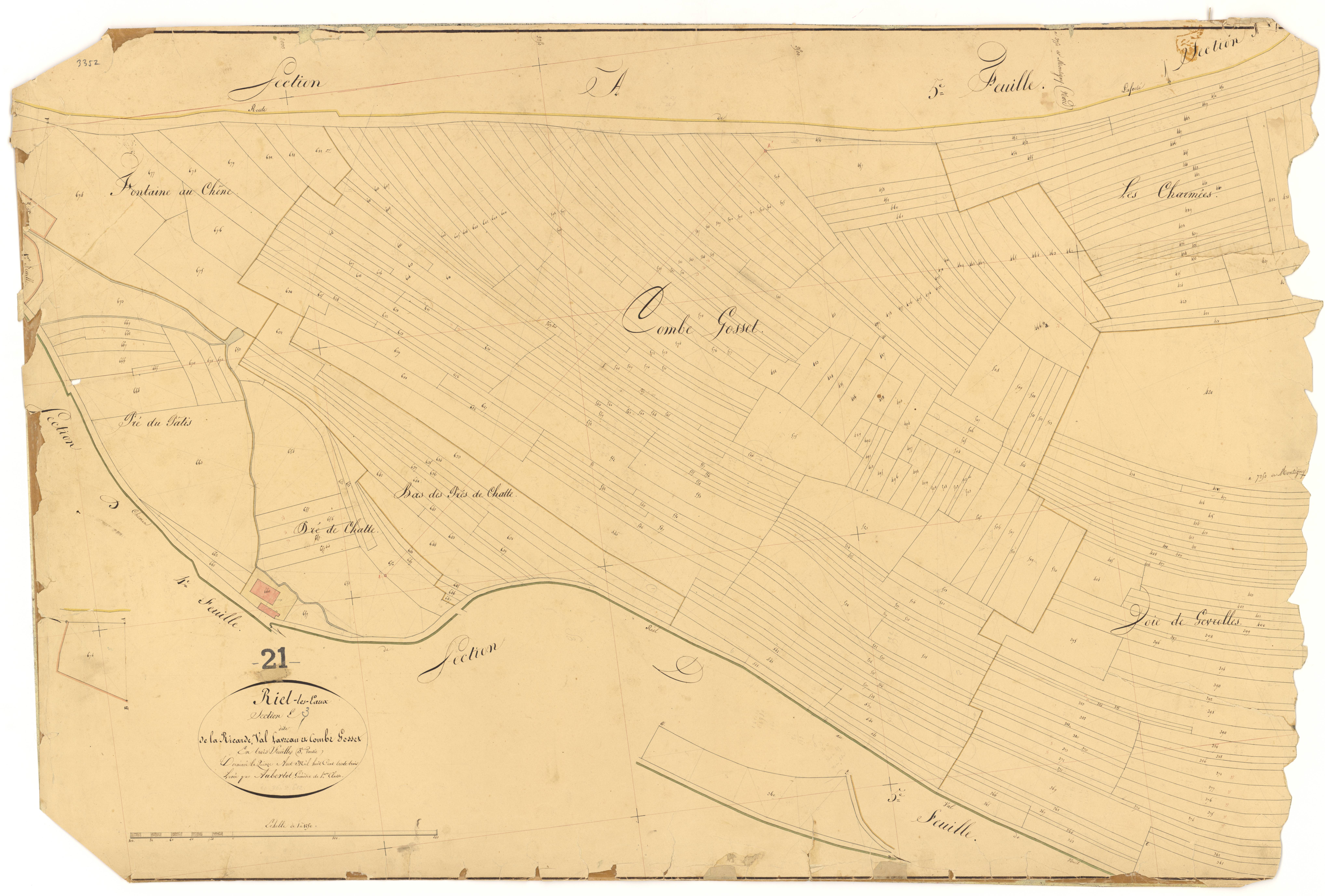 Riel-les-Eaux - Section E3 - 3 P PLAN 524/17