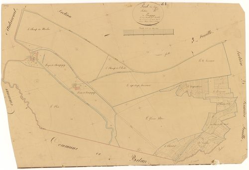 Riel-les-Eaux - Section B2 - 3 P PLAN 524/8