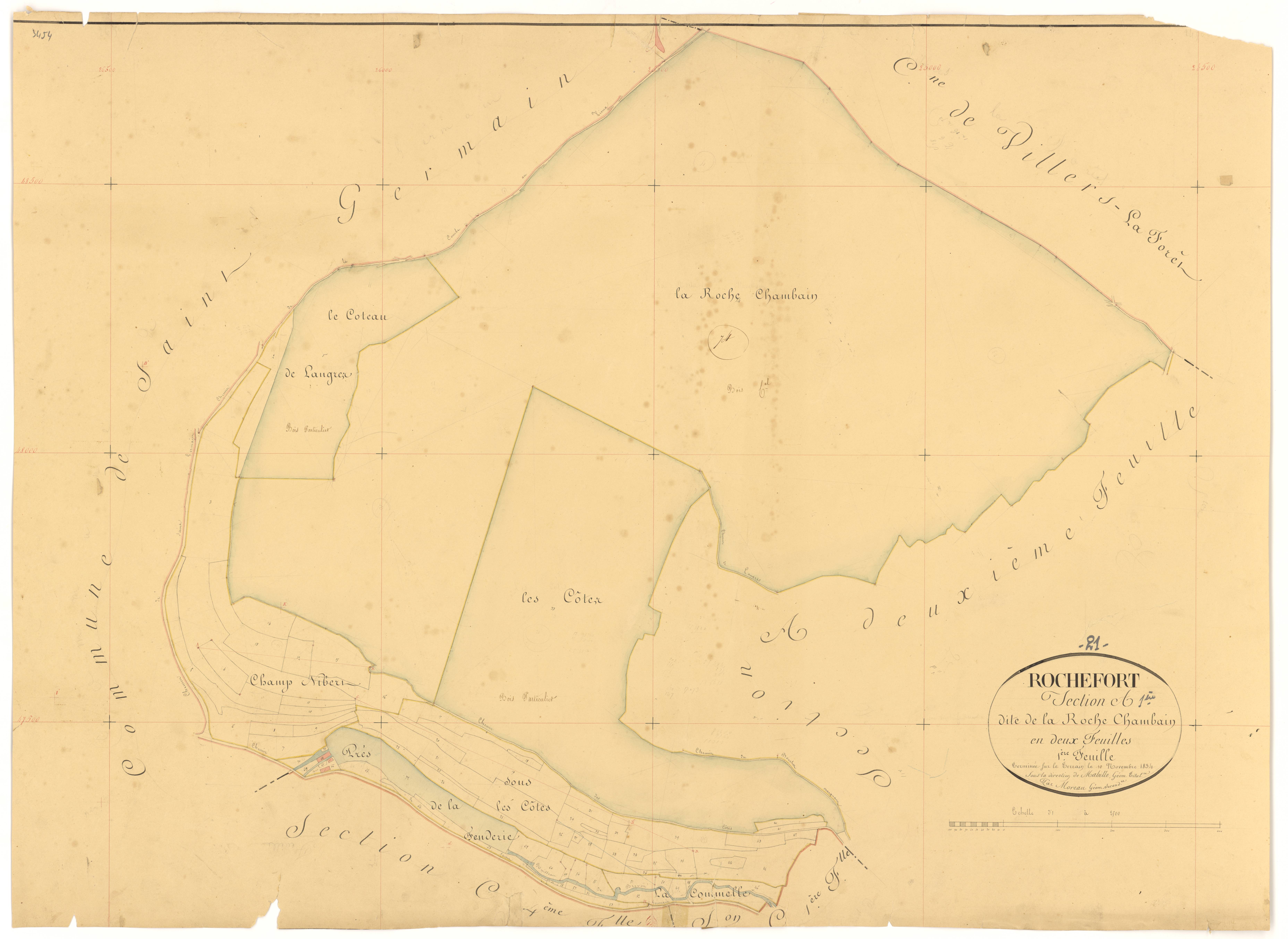 Rochefort - Section A1 - 3 P PLAN 526/2