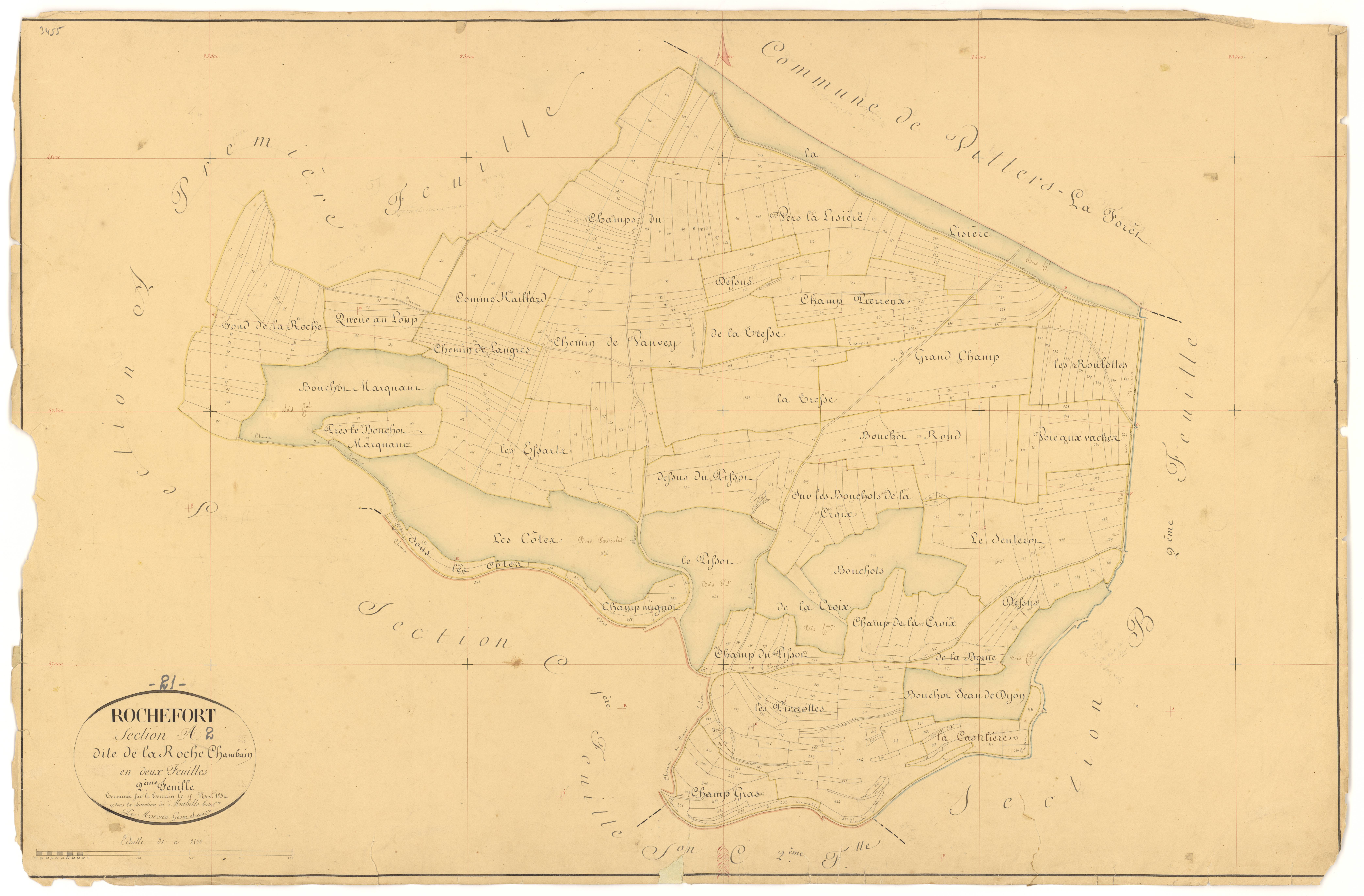 Rochefort - Section A2 - 3 P PLAN 526/3