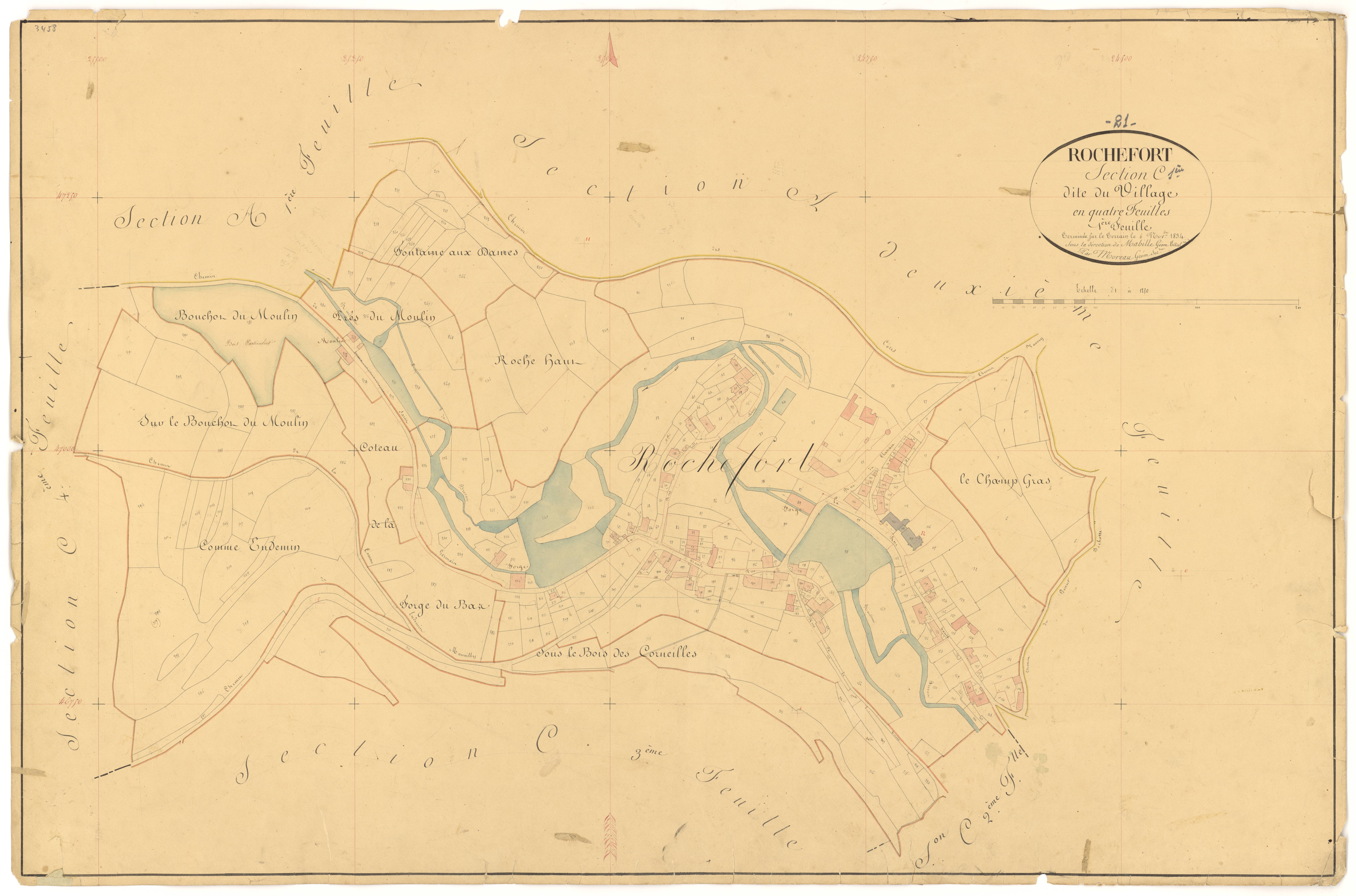 Rochefort - Section C1 - 3 P PLAN 526/6