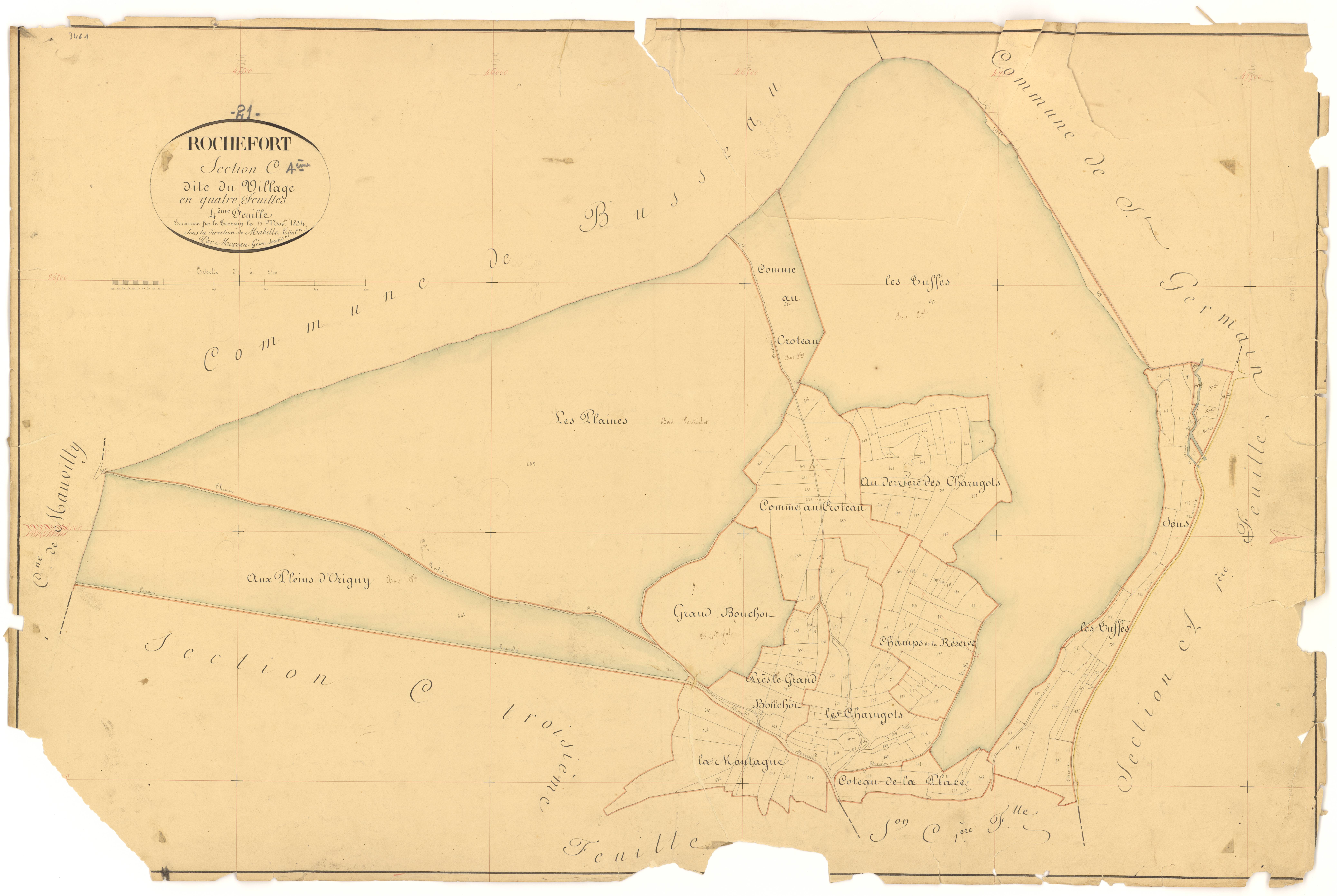 Rochefort - Section C4 - 3 P PLAN 526/9