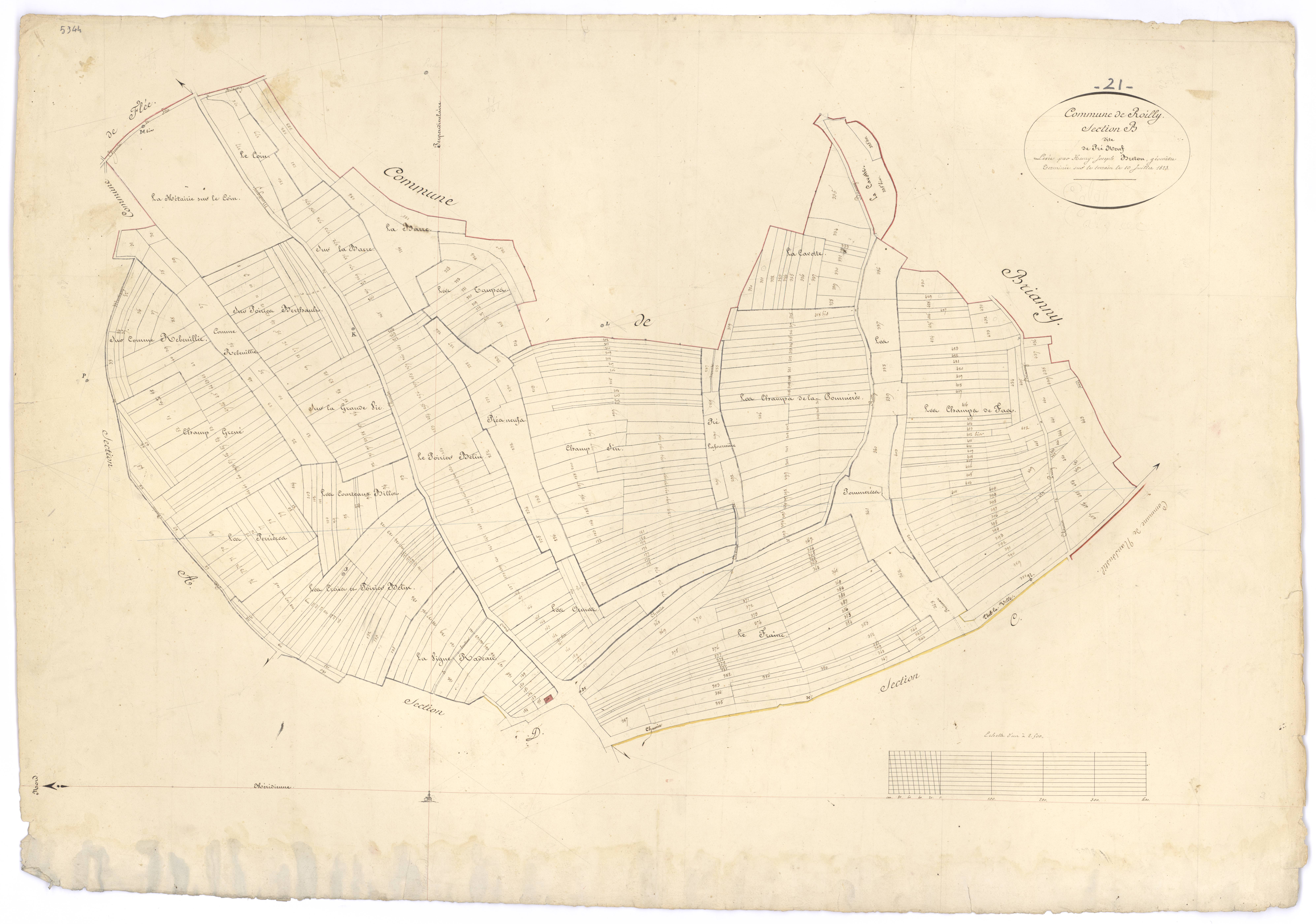 Roilly - Section B - 3 P PLAN 529/3