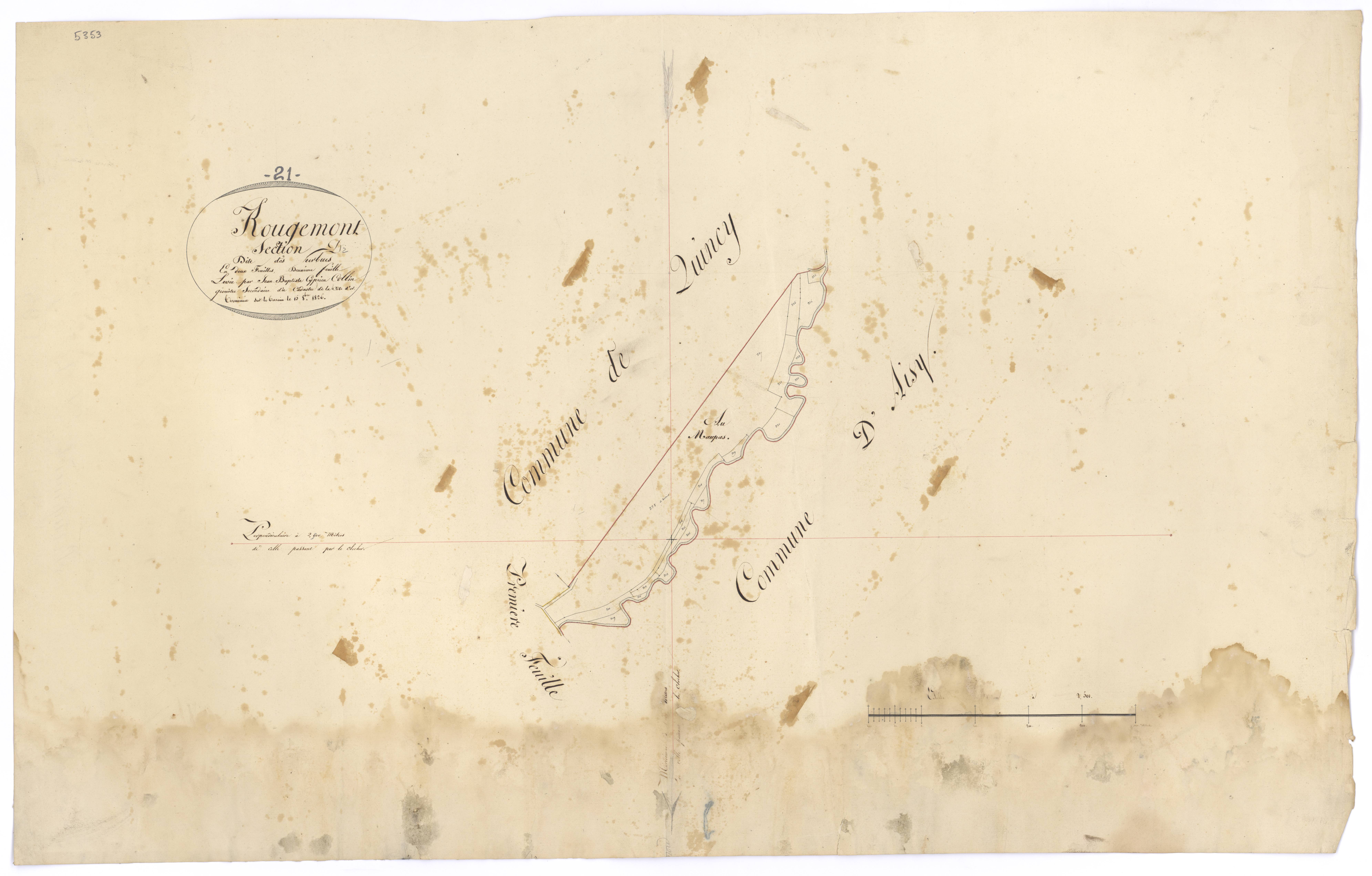 Rougemont - Section D2 - 3 P PLAN 530/7