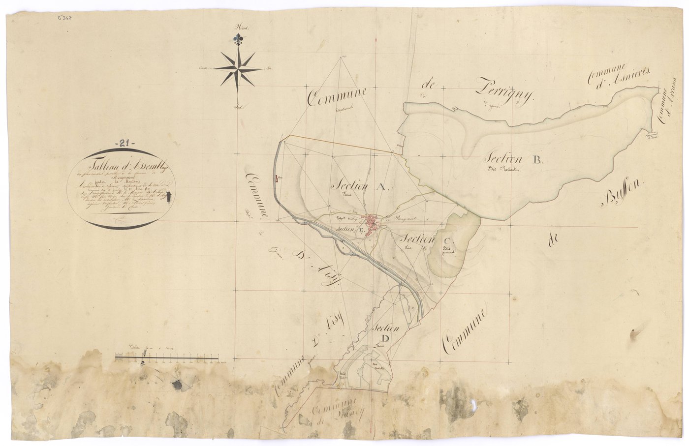 Rougemont - Tableau d'assemblage - 3 P PLAN 530/1