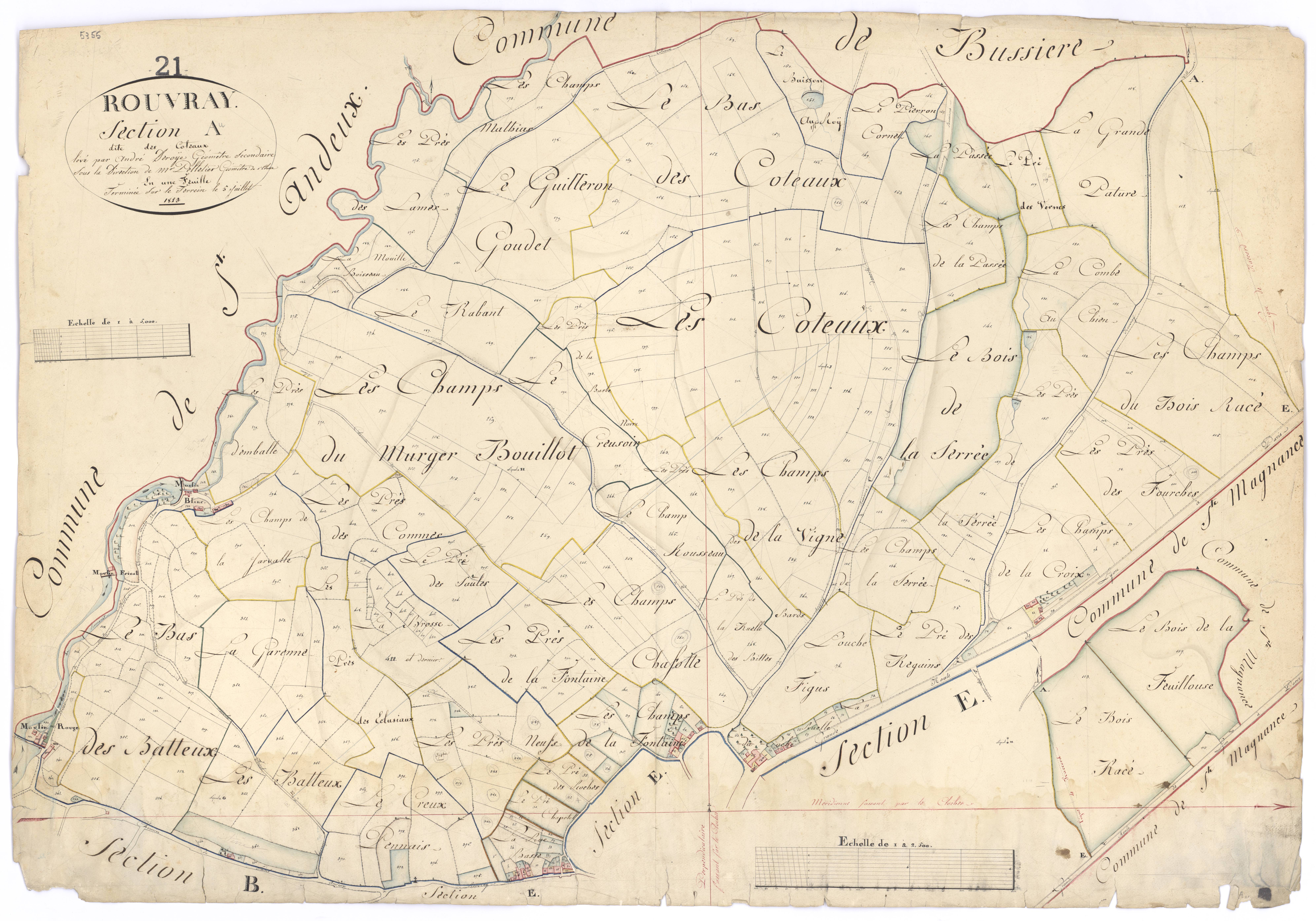 Rouvray - Section A - 3 P PLAN 531/2