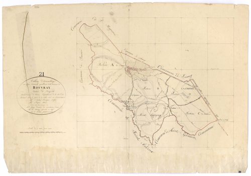 Rouvray - Tableau d'assemblage - 3 P PLAN 531/1