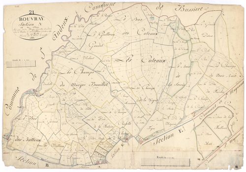 Rouvray - Section A - 3 P PLAN 531/2