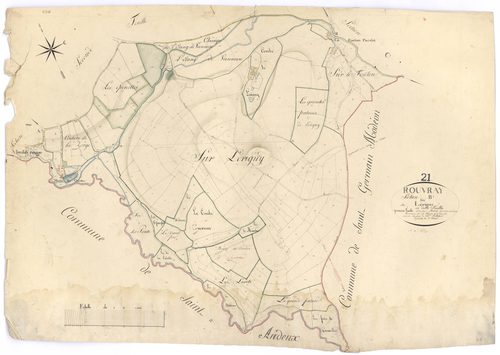 Rouvray - Section B1 - 3 P PLAN 531/3