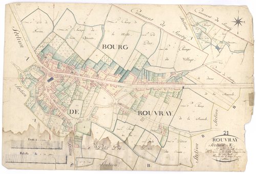 Rouvray - Section E - 3 P PLAN 531/7