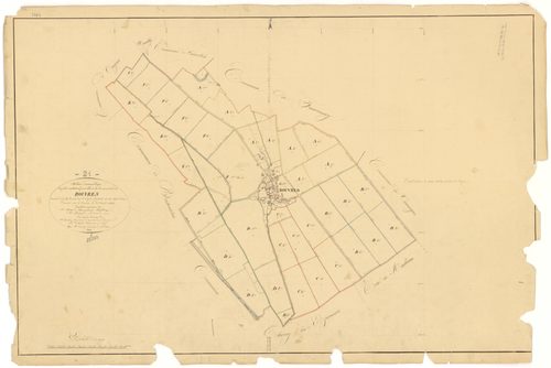 Rouvres-en-Plaine - Tableau d'assemblage - 3 P PLAN 532/1