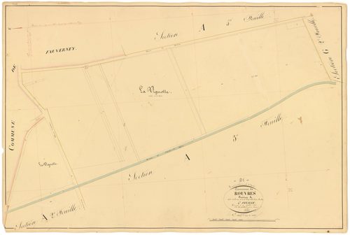Rouvres-en-Plaine - Section A4 - 3 P PLAN 532/5