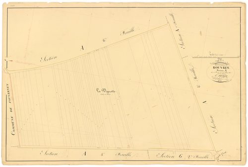 Rouvres-en-Plaine - Section A5 - 3 P PLAN 532/6