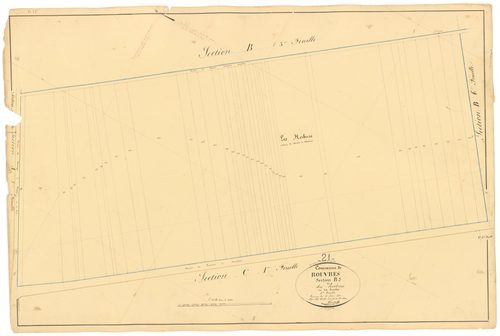 Rouvres-en-Plaine - Section B5 - 3 P PLAN 532/14