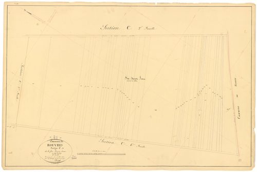 Rouvres-en-Plaine - Section C4 - 3 P PLAN 532/19
